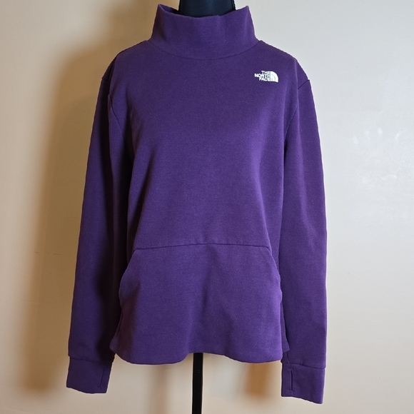 The North Face Tops - The North Face Purple Relaxed Long Sleeve  Top XL
